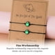 thumbnail image 4 of Minnieouse 2 Pack Girl Matching Bracelets Adjustable Accessories Hand-made Set Popular Female Jewelry Hand Wrist Chain for Girlfriend Wear Type1 NO1, 4 of 6