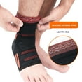 thumbnail image 1 of Ankle Support Brace Adjustable Elastic Foot Compression Sports Safety, 1 of 5