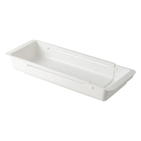 

Home Edit Storage VSONTOR Retractable Drawer Storage Box Drawer Small Items Sorting Storage Basket Drawer Built-In Shelf White L I4429