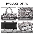 thumbnail image 4 of Large Capacity Tote Bag,Pink Leopard Butterfly Pattern Handbag Fashion Luxury Tote Bag,15.7"x13"x 5.1" Inches,Laptop Compatible, 4 of 6