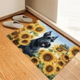 thumbnail image 3 of Scottish Terrier Hello Summer Sunshine Sunflowers Spring Retro Vintage Doormat Scottie Dog Lover Gifts Indoor Outdoor Welcome Mat - 00008, 3 of 5