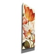thumbnail image 2 of Epic Graffiti 'Poesie Florale Panel I' by Lisa Audit, Canvas Wall Art, 12"x36", 2 of 8