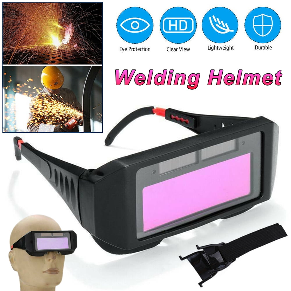 Topuality Automatic Dimming Welding Glasses Anti-Glare Argon Arc Welding Glasses 