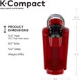 thumbnail image 4 of Keurig K-Compact Coffee Maker, Red, 4 of 8