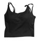 thumbnail image 4 of Camiseta sin mangas lisa para mujer: tejido suave y transpirable, prenda informal versátil para primavera/verano, fácil de cuidar., 4 of 4