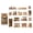 N6, variant on Artistic Scrapbooking Stickers for Adults, Decorative Journaling Stickers for Albums, Card Making