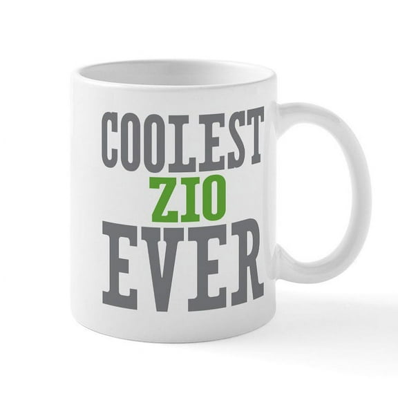 CafePress - Coolest Zio Ever Mug - 11 oz Ceramic Mug - Novelty Coffee Tea Cup