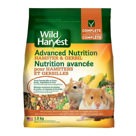 Wild Harvest Nutrition avancée pour hamsters et gerbilles