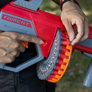 DART ZONE Max Tomcat 50-Round Half-Length Dart Superdrum, 50-Dart Rotating Drum for Toy Foam Blasters Using Half-Length Darts