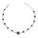 thumbnail image 1 of JOYARIS Pulsera Brazalete Ojo Turco Suerte Plata Italiana S925 Talla Largo/Ancho 17.5 cm x 3 mm PT-0001075, 1 of 2