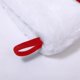 thumbnail image 5 of Medias navideñas YZhouD de 20 pulgadas con monograma de terciopelo rojo y puños de felpa blanca súper suaves, bordadas, clásicas y personalizadas, para decorar las fiestas familiares (letra M), 5 of 8