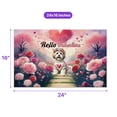 thumbnail image 5 of Hello Valentine’s Day Havanese Flower Crown Romantic Pink Floral Doormat Havanese Dog Lover Gifts Idea Indoor Outdoor Welcome Mat - 00031, 5 of 5