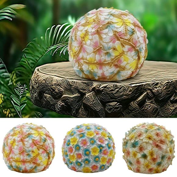 Iumwxz Lamp Light Solar Powered Flower Ornaments for Homestays Gardens Courtyards Resin Decorations Colored Lights Flowers Dragonflies Butterflies Garden Ornaments Floor Lamp C Resin Holiday Deals