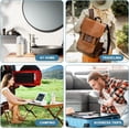 thumbnail image 7 of 3-in-1 Travel Toothbrush Case Holder - Portable Toothbrush & Toothpaste Cover Container for Camping, School, Business Trips, Bathroom Storage (Compact & Lightweight), 7 of 7
