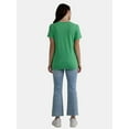 thumbnail image 2 of Way to Celebrate Women's St. Patrick's Day Graphic Tee, Sizes S-XXXL, 2 of 3
