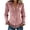 Light pink, variant on Womens Suede Fringe Button Down Shirt, Long Sleeve Slim Fit V Neck Top Retro Western Cowgirl Solid Color Blouse Light Green S