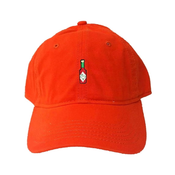 Go All Out Adult Hot Sauce Embroidered Deluxe Dad Hat