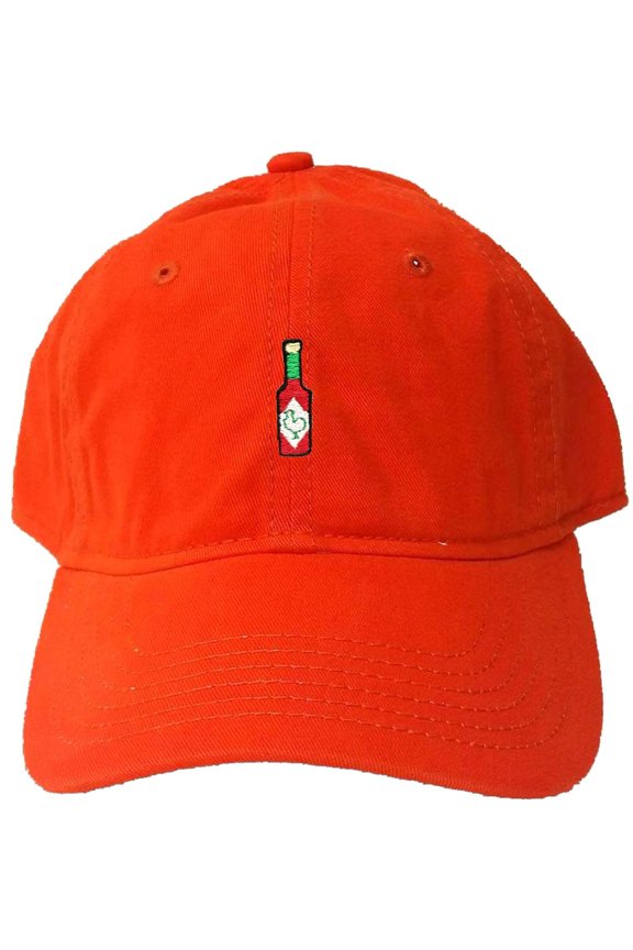 Adult Hot Sauce Embroidered Deluxe Dad Hat