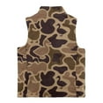 thumbnail image 6 of Binienty Duck Hunting Camo Vest Waistcoat for Girls Polar Fleece Vest With Front Pockets Stand Collar Soft Fuzzy Fluffy Fleece Jacket Toddler Trendy Winter Clothes, 6 of 7