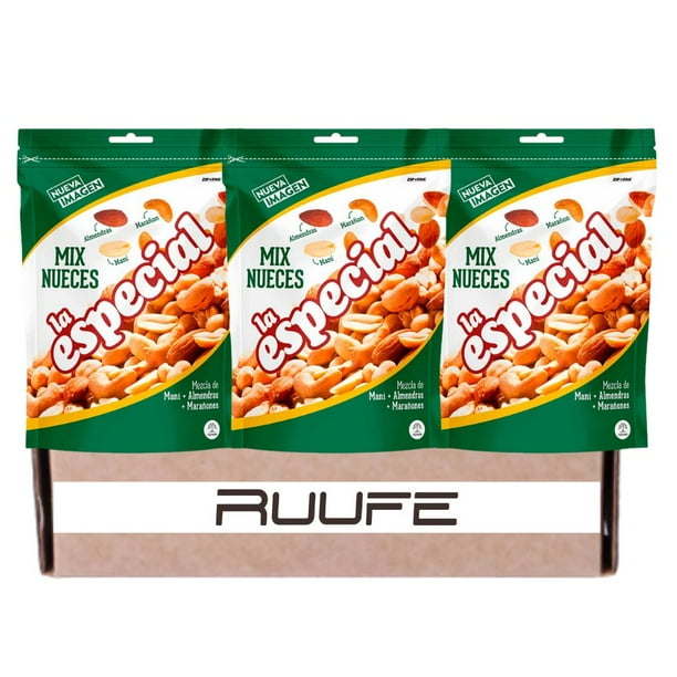 Planters roasted nuts (3 pack) Mani La especial Cashew almonds and