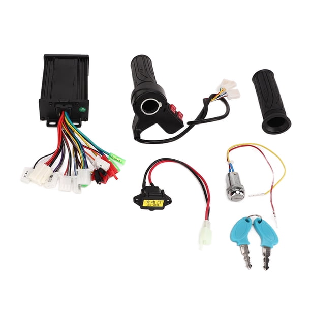 Controlador de bicicleta eléctrica controlador de motor de bicicleta 36V 48V empuñadura de goma para motocicleta ANGGREK Otros