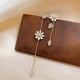 thumbnail image 1 of Nuevos pendientes largos de estilo coreano con margaritas y flores para mujer, pendientes asimétricos con estilo de flor delicada, regalo de joyería dulce para niñas Tan Jianjun unisex, 1 of 1