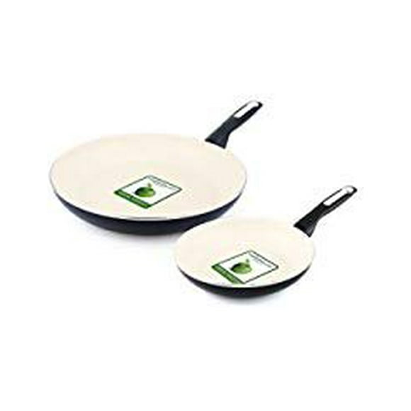 greenPan Rio 8" 10" ceramic Frypan Set