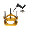 thumbnail image 3 of Router Router Lift System High Precise High Strength Sturdy Router Table for Trimming Machine Router Table Saw Yellow, 3 of 9