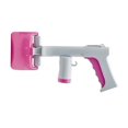 thumbnail image 1 of Bolsa de baño para mascotas con limpiador de color rojo rosa, pala para baño, pala para baño, taburete con asa, 1 of 5