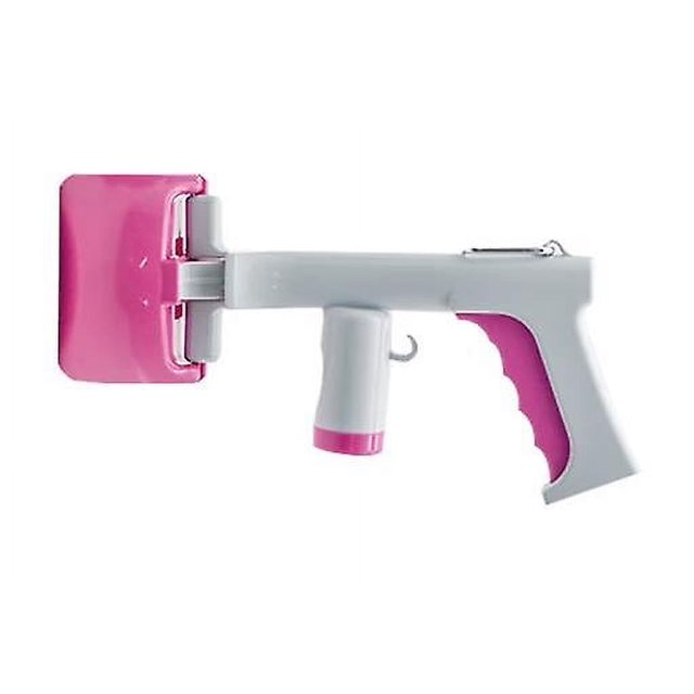 Bolsa de baño para mascotas con limpiador de color rojo rosa, pala para baño, pala para baño, taburete con asa