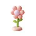 thumbnail image 2 of Night Light Flowerpot Cute Flowers Warm Light Small Night Light Girl's Gift Bedside Ornament Button Battery Mini Light Home Decor, 2 of 2