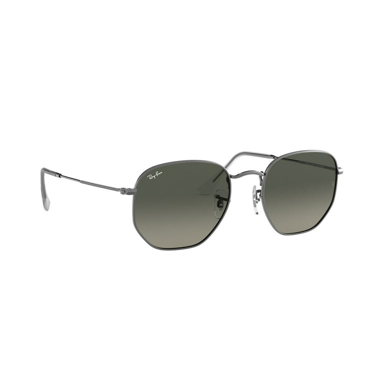 Ray Ban Hexagonal Flat Lenses Green Unisex Sunglasses RB3548N 001