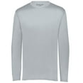 thumbnail image 3 of Holloway M Momentum Long Sleeve Tee Silver 222822, 3 of 5