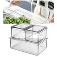 thumbnail image 3 of Contenedor de almacenamiento de alimentos, contenedor de almacenamiento para refrigerador, contenedor de frutas para juego de cocina Establecer A, 3 of 9