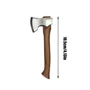 Small Axe Portable Outdoor Camping Hand Axe, High-Strength Forged Steel Heat-Treated For Durability, Lightweight Ergonomic Design For Camping Hiking And Wood Splitting