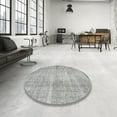 thumbnail image 4 of Ahgly Company Machine Washable Indoor Rectangle Contemporary Grey Gray Area Rugs, 7' x 10', 4 of 7