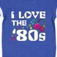 thumbnail image 4 of Inktastic I Love the '80s-musical notes Boys or Girls Baby Bodysuit, 4 of 5