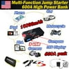 LCD 600A Peak 18000mAh Car Jump Starter 3 USB Battery Booster Charger Power Bank (CAR-JUMPER-HD206-RED)