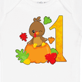 thumbnail image 4 of Inktastic First Birthday Turkey on Pumpkin Boys or Girls Baby Bodysuit, 4 of 5