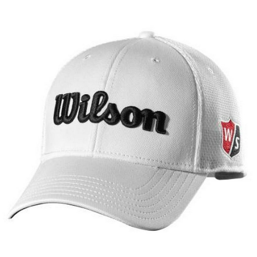 Wilson Tour Full Mesh Hat Cap Relaxed Fit Golf Baseball Caps WGH6100WH