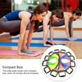 thumbnail image 2 of thinsony Chest Expander Muscle Puller Elastics Band Multicolored Workmanship Compact Size Long-lasting Resilience Aid Holes Purple, 2 of 5
