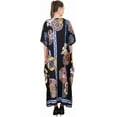 thumbnail image 6 of Miss Lavish London Women Kaftans Dresses, Black L, 6 of 6