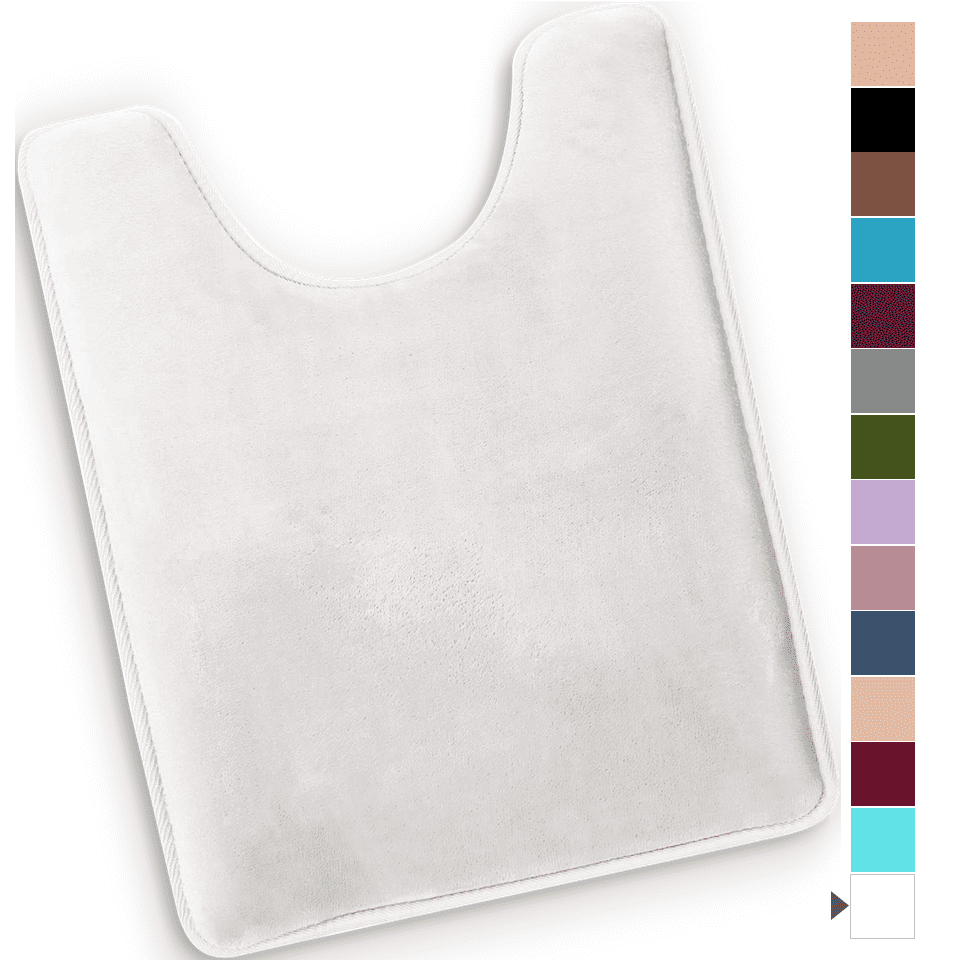 ComfiTime Bathroom Contour Rugs Thick Memory Foam, NonSlip Bath Mat