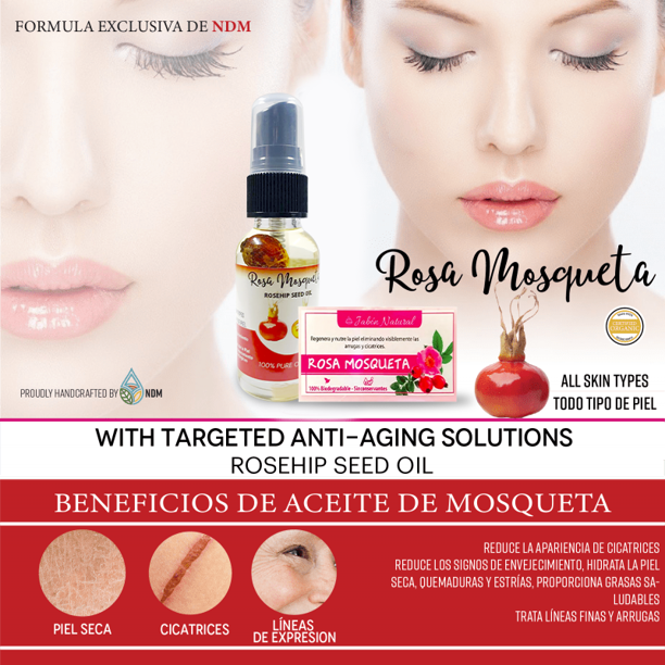 Natural De Mexico Rose Mosqueta Oil Walmart Com Walmart Com