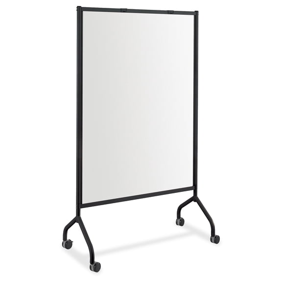 Safco Impromptu Full Whiteboard Screen in Black