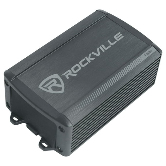 Rockville PS20 2 Channel ATV/UTV/Motorcycle Bluetooth Amplifier IP65 Micro Amp