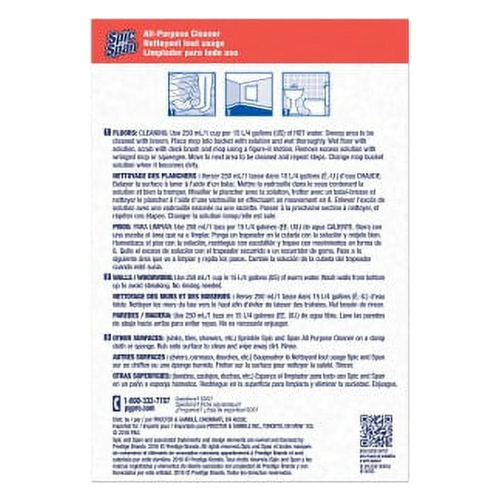 Spic and Span All-Purpose Cleaner Powder - 27 oz (1.69 lb