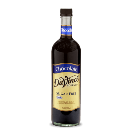 - DaVinci Gourmet Sugar Free Syrup, Chocolate, 750ml