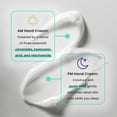 thumbnail image 7 of Dermasuri Day and Night Therapeutic Hand Cream for Dry, Cracked Hands - AM Lightweight Moisturizing Exfoliator & PM Overnight Renewal Lotion Softening Hydrating Treatment Unscented - Pack of 2, 7 of 7