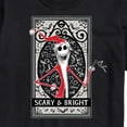thumbnail image 3 of The Nightmare Before Christmas - Scary And Bright - Men's Short Sleeve Graphic T-Shirt, 3 of 5
